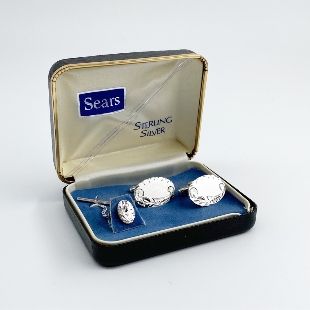 Vintage 1950's Sears cufflink set